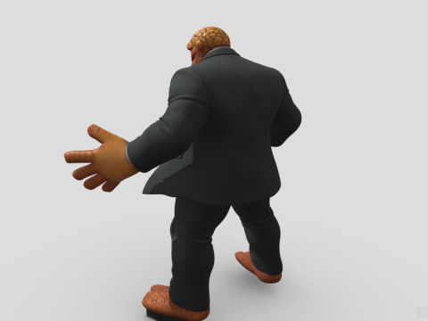 The Thing from Fantastic Four 3D 模型