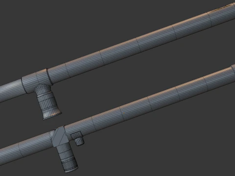 Scout Tube TR-4 TR-8 3D Model