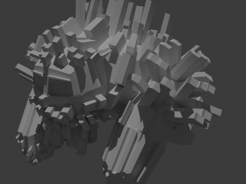 Stone golem 3D Модель