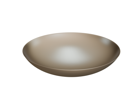 3D-Rendering einer leeren modernen Schüssel 3D Modell