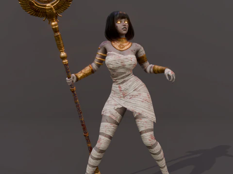 Rahip Mumya 3D Model