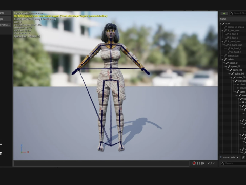 Priest Mummy 3D Model