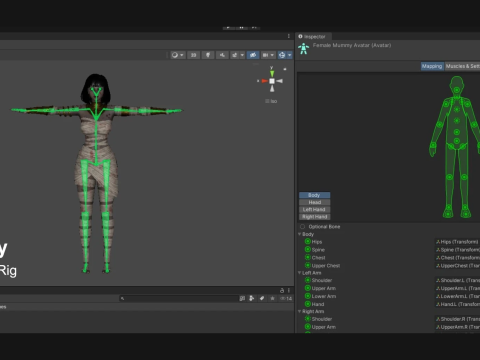 Priest Mummy 3D Model