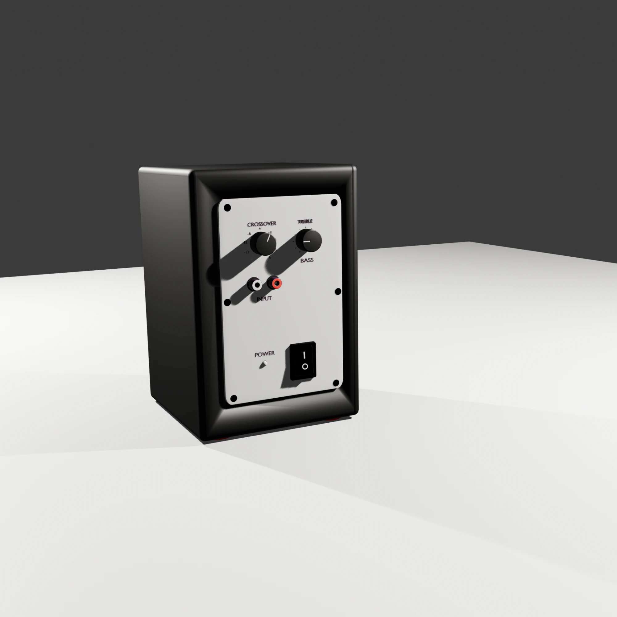 Monitor de estudio profesional Doble va 3D Model .c4d .max .obj .3ds .fbx .stl .blend