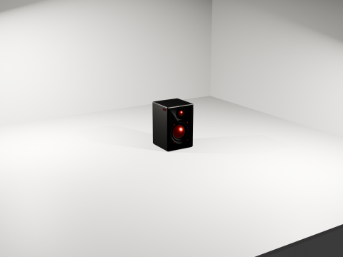 Monitor de estudio profesional Doble va 3D Model