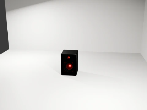 Monitor de estudio profesional Doble va 3D Model