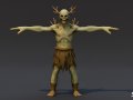 Forest Ghoul T-Pose Modelo 3D
