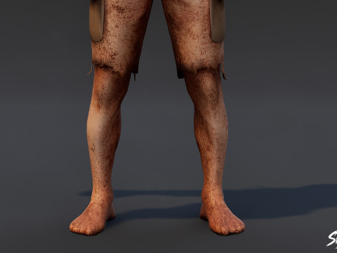 Т-поза Грибного Гуля 3D Модель