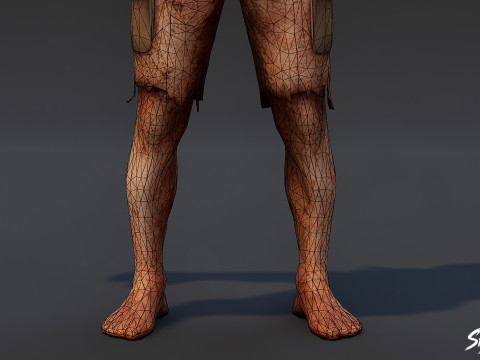 Т-поза Грибного Гуля 3D Модель