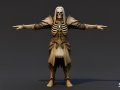 Ghoul King T-Pose Modelo 3D