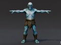 Ice Ghoul T-Pose Modelo 3D