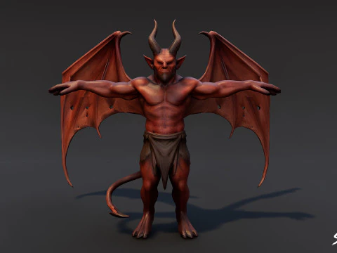 Complete Imp T-Pose Pack 3D Model