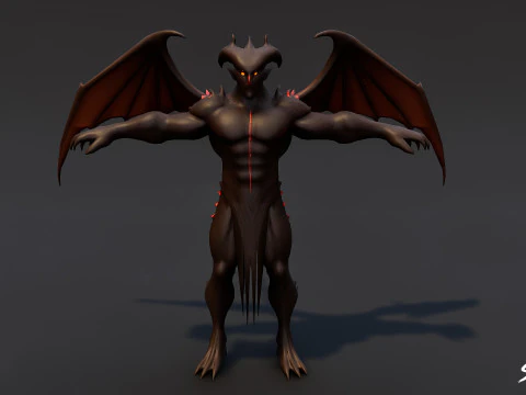 Complete Imp T-Pose Pack 3D Model