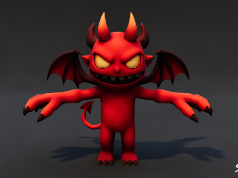 インプ T ポーズ パックのコンプリート 3Dモデル