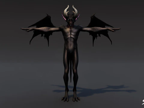 Complete Imp T-Pose Pack 3D Model