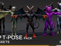 Complete Imp T-Pose Pack 3D मॉडल