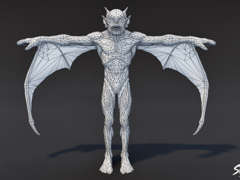 インプ T ポーズ パックのコンプリート 3Dモデル