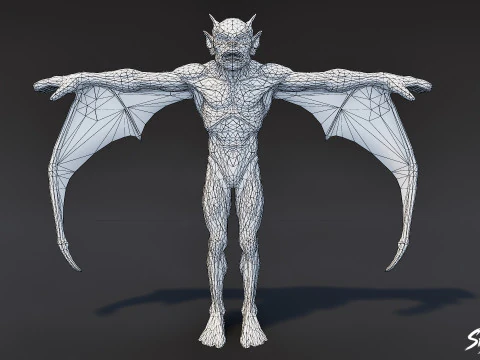 Complete Imp T-Pose Pack 3D Model