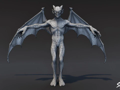 Complete Imp T-Pose Pack 3D Model