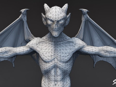 インプ T ポーズ パックのコンプリート 3Dモデル