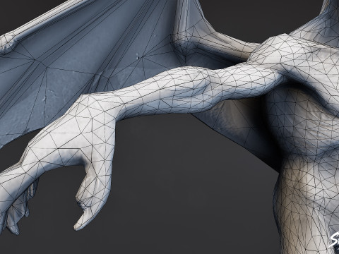 インプ T ポーズ パックのコンプリート 3Dモデル