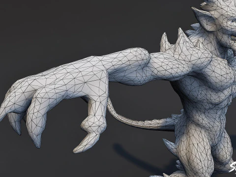 Complete Imp T-Pose Pack 3D Model