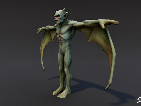 Pose T Imp Gua Model 3D