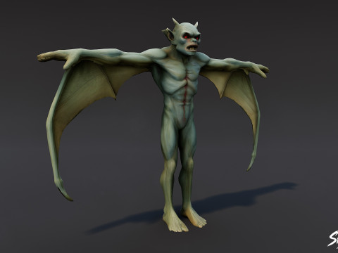 Pose T Imp Gua Model 3D