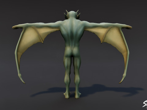 Pose T Imp Gua Model 3D