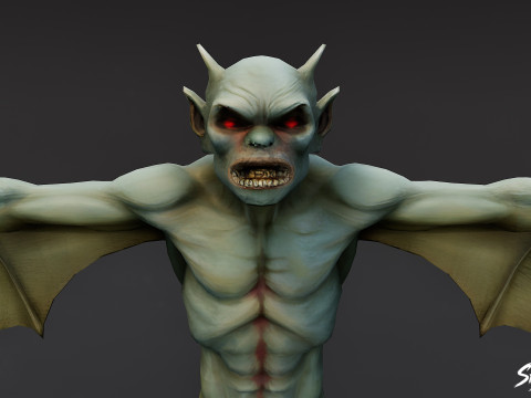 Pose T Imp Gua Model 3D