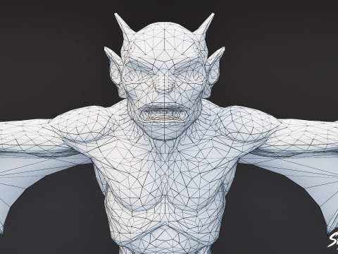 Pose T Imp Gua Model 3D