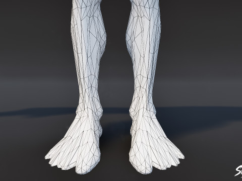 Pose T Imp Gua Model 3D