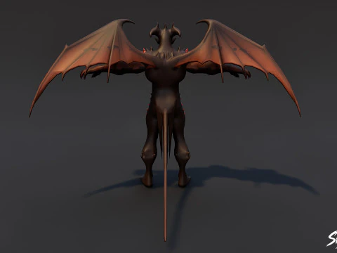 Overlord Imp T-Pose 3D Model