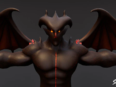 Overlord Imp T-Pose 3D Model