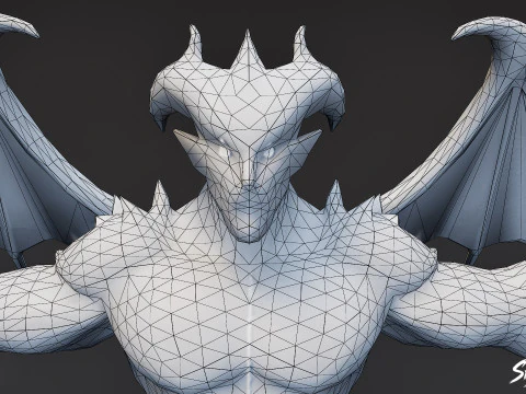 Overlord Imp T-Pose 3D Model