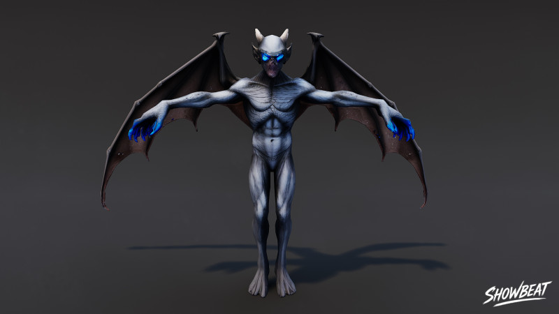 फ्रॉस्ट इम्प टी-पोज़ 3D मॉडल .c4d .max .obj .3ds .fbx .stl .blend 