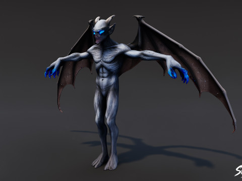 फ्रॉस्ट इम्प टी-पोज़ 3D मॉडल