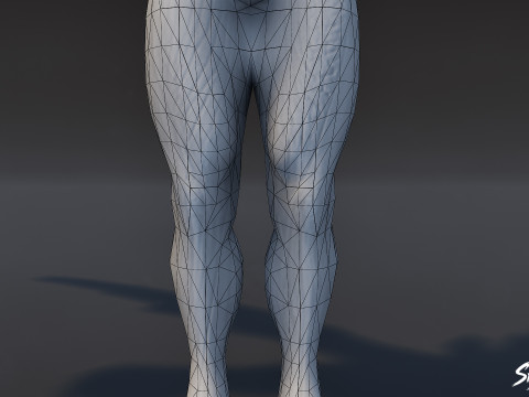 シャドウインプのTポーズ 3Dモデル