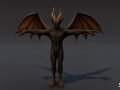 Shadow Imp T-Pose 3Dモデル