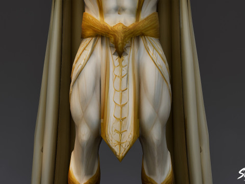 Т-поза небесного мінотавра 3D Модель