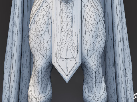 Т-поза небесного мінотавра 3D Модель