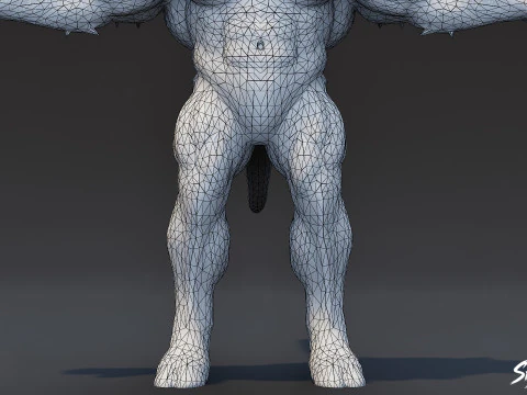 Pozycja T Ognistego Minotaura Model 3D