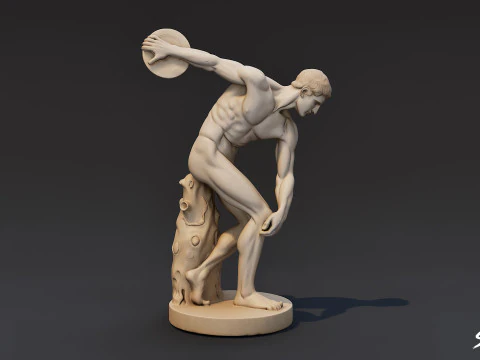 World Famous Statues Pack 3D Model