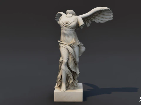World Famous Statues Pack 3D Model