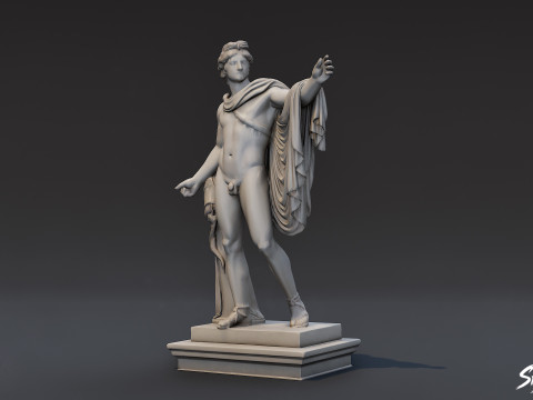 Apollo Belvedere 3D Model