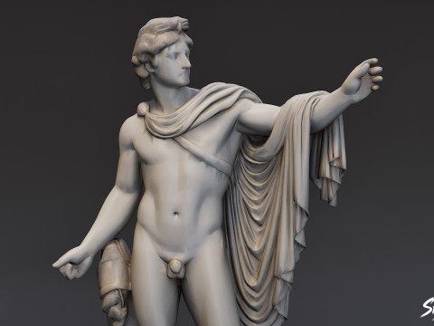 Apollo Belvedere 3D Model