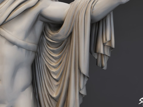 Apollo Belvedere 3D Model