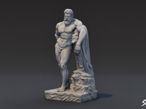 Hércules Farnese Modelo 3D