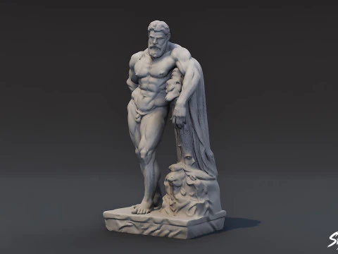 Farnese Hercules 3D Model
