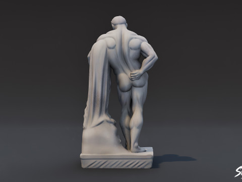 Hércules Farnese Modelo 3D